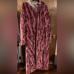 Double sided Minky Robe